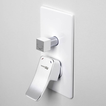 Aller 10641WHITE Смеситель для ванны и душа Wasserkraft