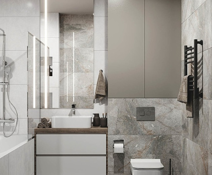 Керамогранит Meissen 16669 Sense серый (44,8см*89,8см*8мм) (3шт/1,206м2) рельеф, м2 Керамогранит Meissen 16669 Sense серый (44,8см*89,8см*8мм) (3шт/1,206м2) рельеф, м2