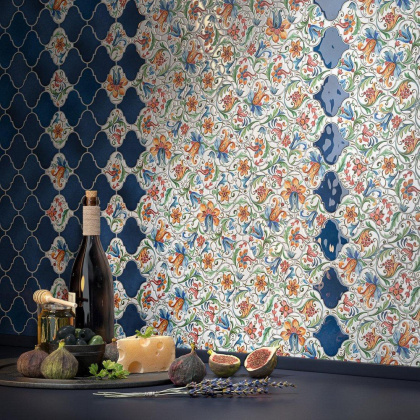 Декор Арабески Тоскана 6 глянцевый 6,5x6,5x0,7