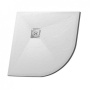 Душевой поддон RGW ST/R-W 100 x 100 см, четверть круга, из искусственного камня, белый, 16153100-01
