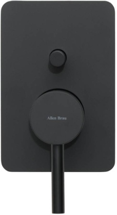 Смеситель для душа Allen Brau Priority X2 5.31011-31 (с внутренней частью) черный матовый Смеситель для душа Allen Brau Priority X2 5.31011-31 (с внутренней частью) черный матовый