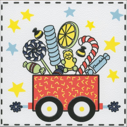 Декор 6 OP\A220\5009 Альпаки Белый (20см*20см*6,9мм) (10шт/0,4м2) ., шт