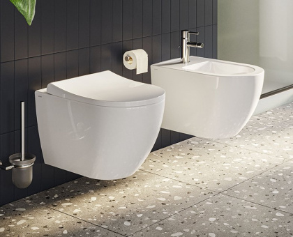 Подвесное биде VitrA Sento  Подвесное биде VitrA Sento