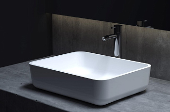 Раковина Salini GLORIA 309 1102209MRH S-Stone покраска по RAL снаружи, накладная, матовая