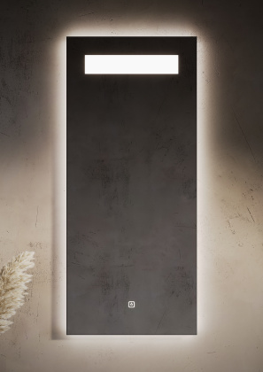 Зеркало для ванной комнаты  SANCOS Solo 350х800 с подсветкой, арт. SL35