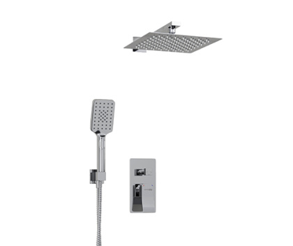A16190 Встраиваемый комплект для душа с верхней душевой насадкой и лейкой Wasserkraft