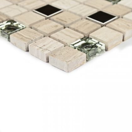 Мозаика натуральный камень Tokyo(чип 7*15*15) 30,5*30,5(17шт.-1.4м2), м2 Мозаика натуральный камень Tokyo(чип 7*15*15) 30,5*30,5(17шт.-1.4м2), м2