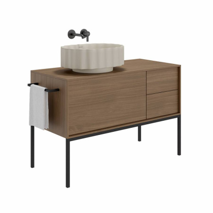 Раковина ARTBASIN Conchiglia накладная 50, песочная матовая CC.wb.50\SAN