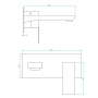 Смеситель для раковины RGW Shower Panels SP-46B 51140546-04 Черный матовый Смеситель для раковины RGW Shower Panels SP-46B 51140546-04 Черный матовый