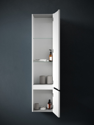 Шкаф-пенал SANCOS Very подвесной правый,  Bianco , 350х300х1600 мм, арт. PVR35RW