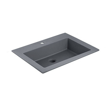 Раковина VCB-13600G из кварца, цвет серый Раковина VCB-13600G из кварца, цвет серый