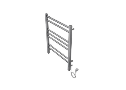 Полотенцесушитель электрический Aquatek (Акватек) Поларис П7 500х700 мм, подключение скрытое к сети электропитания / электропровод с вилкой, с терморегулятором и таймером quick touch, нержавеющая сталь AISI 201, гарантия 5 лет