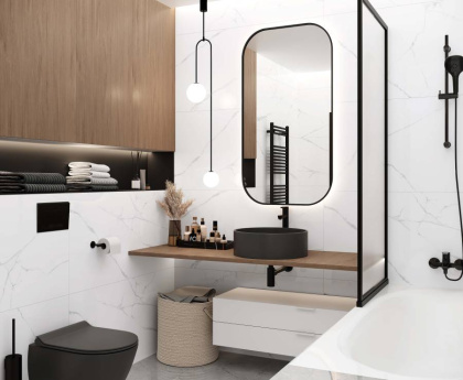 Atlantic White Керамогранит i белый 60x120 Полированный
