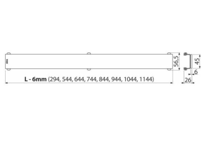 GLASS – Решетка для водоотводящего желоба, стекло-черный