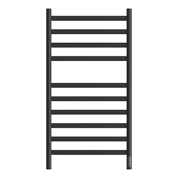 Полотенцесушитель электрический Point Селена PN16850B П10 500x1000, диммер справа, черный