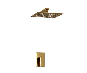 A55180 Встраиваемый комплект для душа с верхней душевой насадкой Wasserkraft