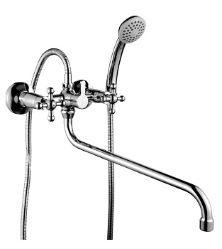 Смеситель Rossinka G02-84 для ванны универсальный