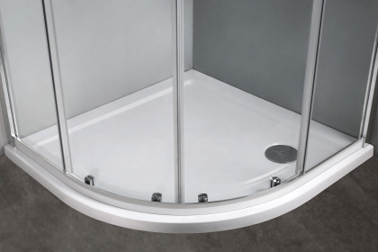 Душевой уголок Scala VSQ-2SC100CL, 1000*1000, хром, стекло прозрачное