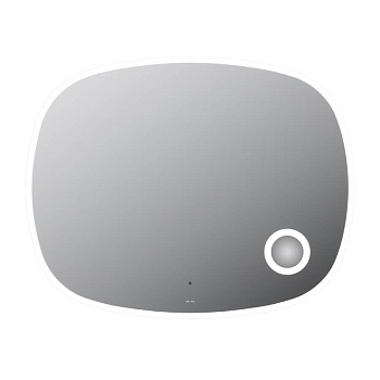 M8FMOX1003SA Func, Зеркало настенное с контурной LED-подсветкой, ИК сенсором и косметическим зеркало M8FMOX1003SA Func, Зеркало настенное с контурной LED-подсветкой, ИК сенсором и косметическим зеркало