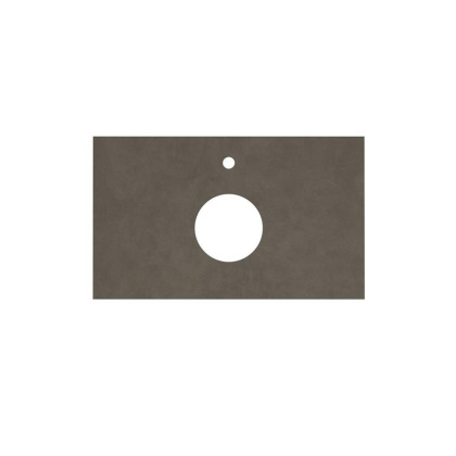 Столешница из керамогранита Про Чементо 80x48, коричневая матовая, CN80.DD507020R