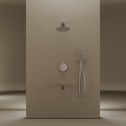 Душевой комплект SANCOS Select встраиваемый  для ванны/душа, цвет хром, арт. SC3004CH