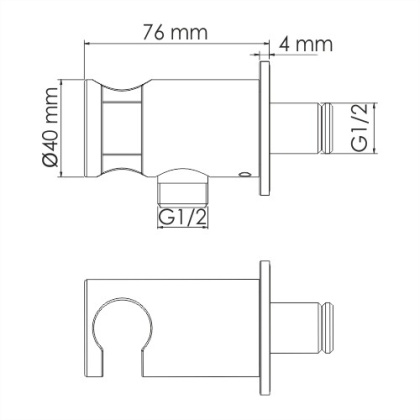 A135 Подключение шланга Wasserkraft A135 Подключение шланга Wasserkraft
