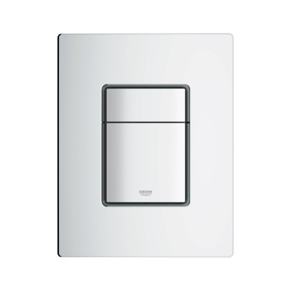 Кнопка для инсталляции для унитаза, цвет: хром