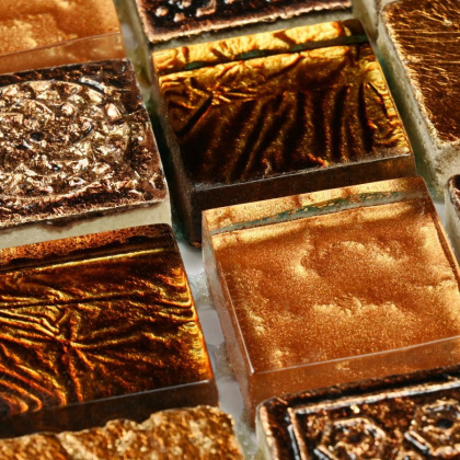 Мозаика стеклянная с камнем Antik-2 (чип 8*23*23) 300*300(11шт.-0.99м2), м2 Мозаика стеклянная с камнем Antik-2 (чип 8*23*23) 300*300(11шт.-0.99м2), м2