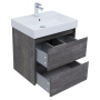 Тумба под раковину Aquanet Nova Lite 60 дуб серый (2 ящика) Тумба под раковину Aquanet Nova Lite 60 дуб серый (2 ящика)