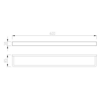 Полотенцедержатель ABBER Westen AA1755G золото матовое