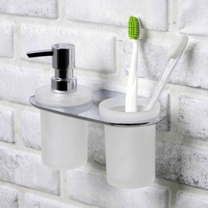 Kammel K-8389 Держатель стакана и дозатора Kammel K-8389 Держатель стакана и дозатора