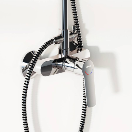 977710000 Jupiter душевая система с душевым смесителем, хром