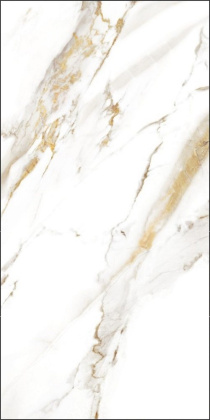 GT120600103MR Плитка грес глаз. Calacatta Royal_GT Белый 60*120 _ 1 \43,2