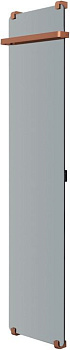 Полотенцесушитель электрический Allen Brau Infinity 180x44 с рейлингом и креплением, медь браш Полотенцесушитель электрический Allen Brau Infinity 180x44 с рейлингом и креплением, медь браш