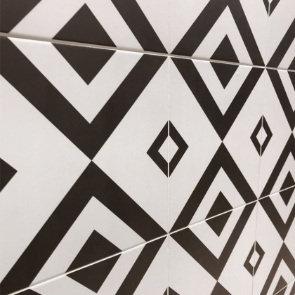 Плитка, pre-cut, BRIXTON 45x45, Timeless