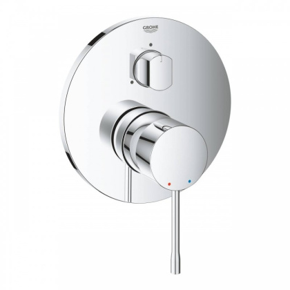 Смеситель для ванны Grohe Essence встраиваемый без излива хром (24092001) Смеситель для ванны Grohe Essence встраиваемый без излива хром (24092001)