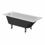Ванна чугунная Creto Edge 150х70 см 26-1150 Ванна чугунная Creto Edge 150х70 см 26-1150