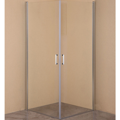 Душевой уголок Orange E04-090TCR без поддона 90х90, стекло прозрачное