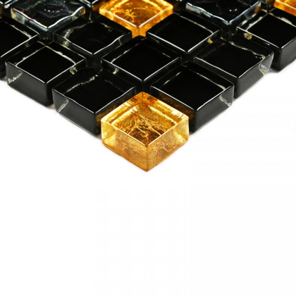 Мозаика стеклянная Classik night (чип 8*15*15) 300*300(11шт.-0.99м2), м2 Мозаика стеклянная Classik night (чип 8*15*15) 300*300(11шт.-0.99м2), м2