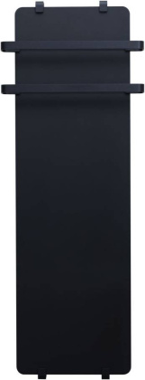 Полотенцесушитель электрический Allen Brau Infinity 120x44 с рейлингом 2.0 и креплением, черный матовый Полотенцесушитель электрический Allen Brau Infinity 120x44 с рейлингом 2.0 и креплением, черный матовый