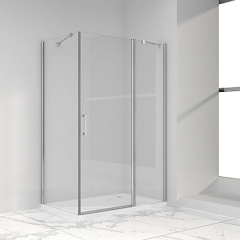 Душевой уголок Orta VSR-1O8010CL, 1000*800, хром, стекло прозрачное