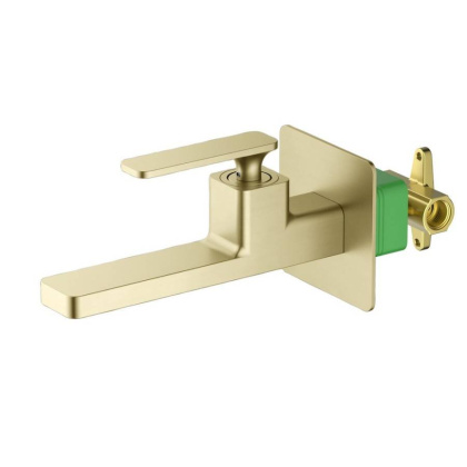 Смеситель для раковины встроенный Timo Torne 4372/17SM золото матовое Смеситель для раковины встроенный Timo Torne 4372/17SM золото матовое