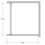 LIBERTA-L-1-120-120-C-Cr Душевая перегородка с односторонним входом 1200x1200x1950 мм LIBERTA-L-1-120-120-C-Cr Душевая перегородка с односторонним входом 1200x1200x1950 мм