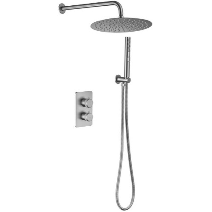 Душевой комплект Allen Brau Priority 5.31013-BN (с внутренней частью) никель браш Душевой комплект Allen Brau Priority 5.31013-BN (с внутренней частью) никель браш