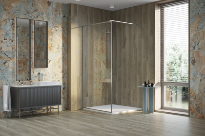 Керамогранит Deniza Коричневый 20х120 мат