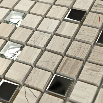 Мозаика натуральный камень Tokyo(чип 7*15*15) 30,5*30,5(17шт.-1.4м2), м2 Мозаика натуральный камень Tokyo(чип 7*15*15) 30,5*30,5(17шт.-1.4м2), м2