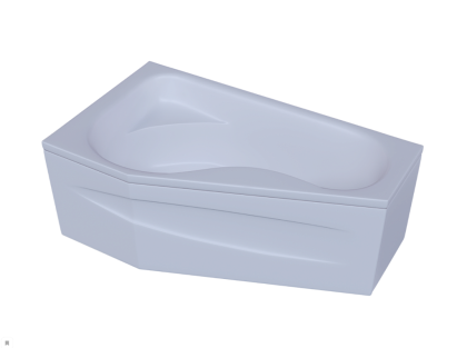 Ванна  Медея левая гидромасс.ПН +спин.масс.6форс. с фр.экр.