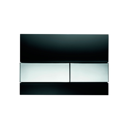 Стеклянная панель смыва унитаза TECEsquare для системы с двойным смывом