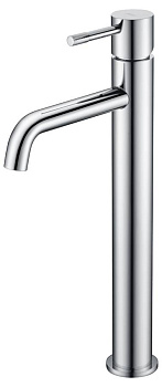 Смеситель для умывальника высокий, Uno. Хром Смеситель для умывальника высокий, Uno. Хром