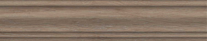 Плинтус Тровазо бежевый тёмный матовый 39,8x8x1,55 Плинтус Тровазо бежевый тёмный матовый 39,8x8x1,55